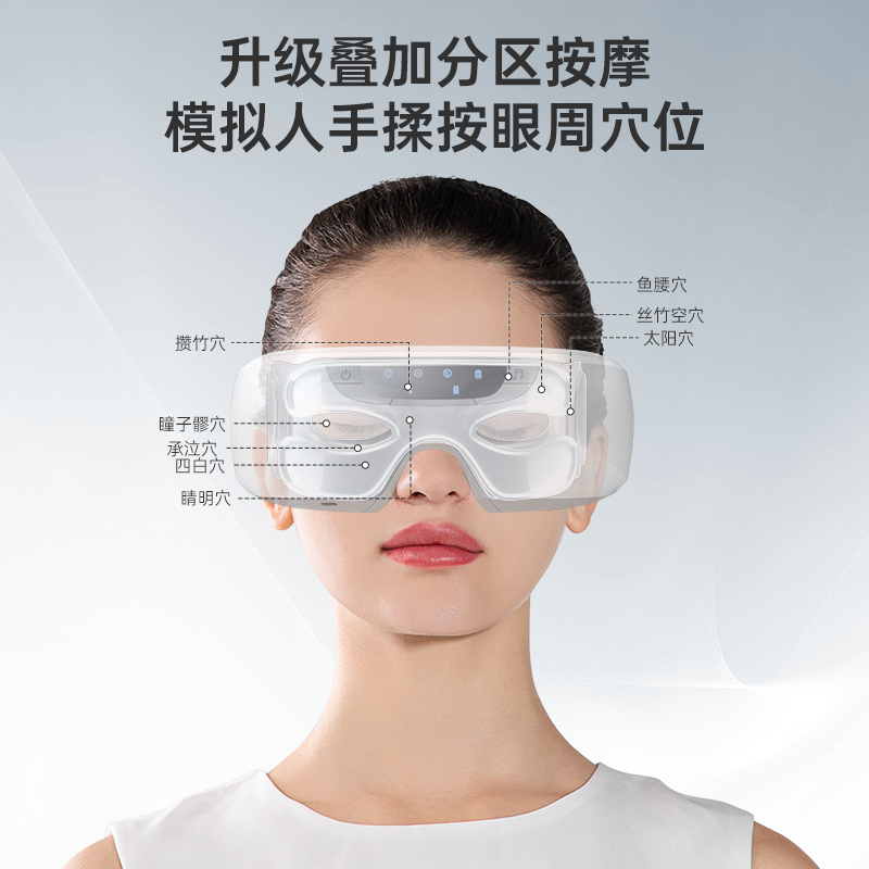 迪斯眼部按摩仪护眼仪眼睛按摩器热敷成人眼保仪E20 中秋