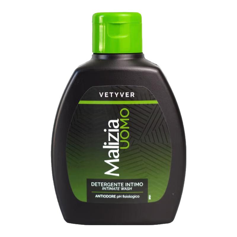 玛莉吉亚(MALIZIA)男女私处护理液 200ml*2瓶（香根草200ml+洋甘菊200ml私密处洗液意大利原装进口)