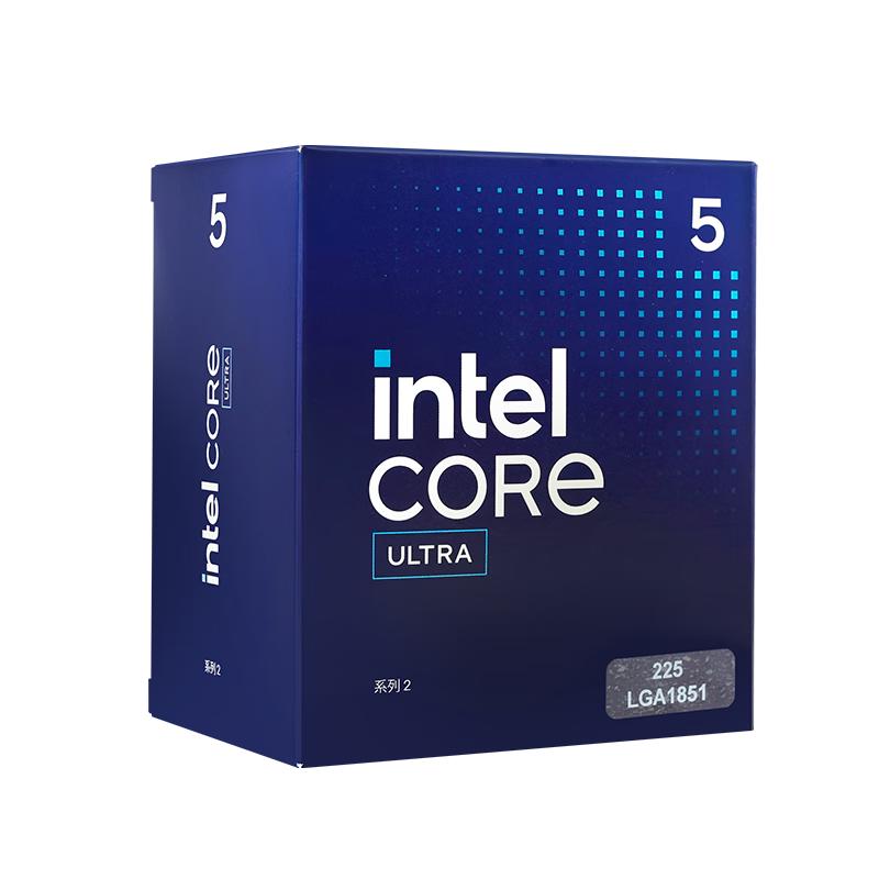intel 英特尔 酷睿 Ultra 5 225 CPU 2.7GHz 10核10线程