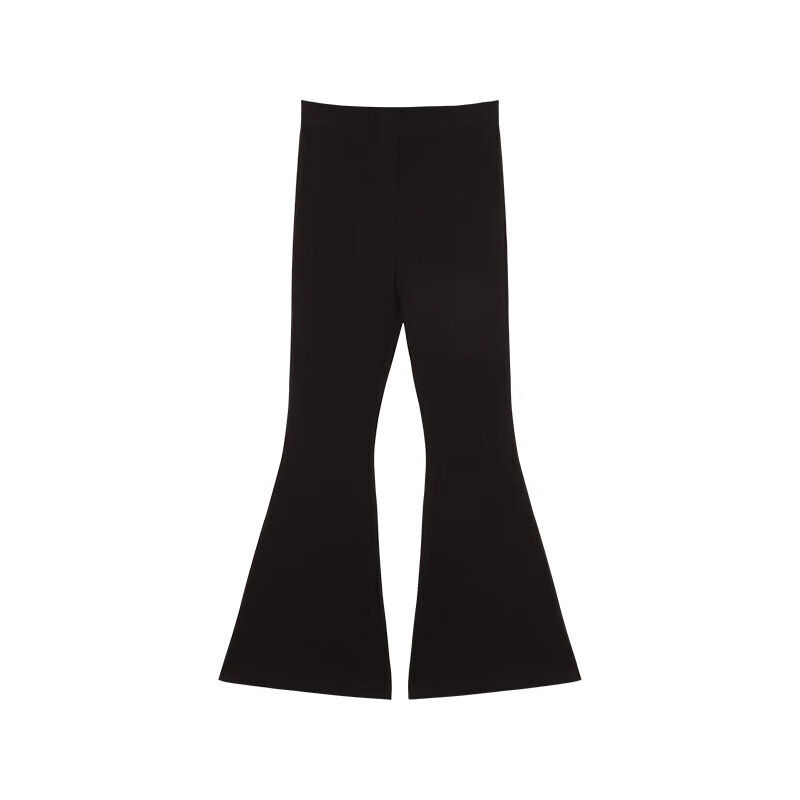 东方骆驼秋季新款女童立体剪裁百搭高弹中高腰喇叭裤   建议身高80-cm