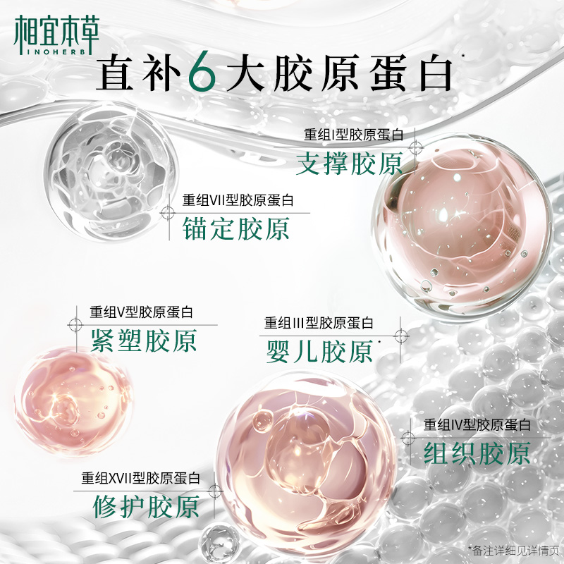 【水光焕亮】相宜本草红景天胶原水光涂抹面膜修护紧致张凌赫同款