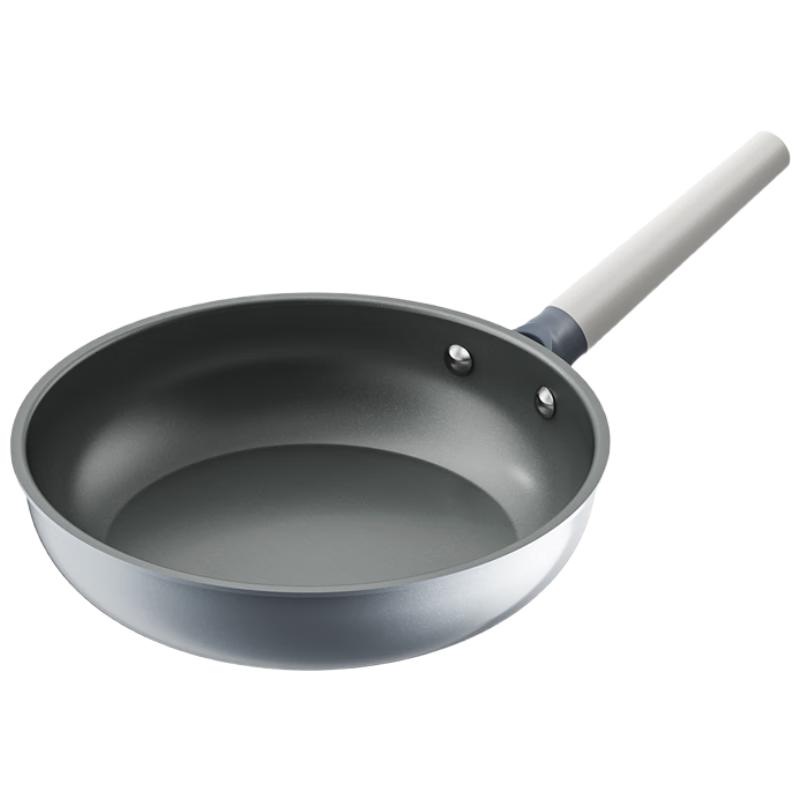 1号会员店钻石钛陶不粘煎盘平底煎锅26cm无盖轻型煎蛋烙饼锅 J26U1-1