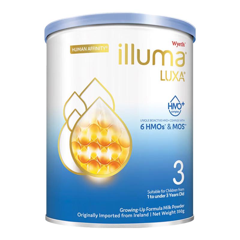 惠氏（Wyeth）启赋未来6HMO婴幼儿营养配方奶粉 3段 350g 12罐