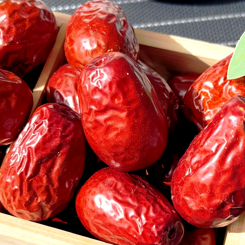 红枣新疆和田大枣特级新疆特产大红枣干新货特大号大枣官方旗舰店