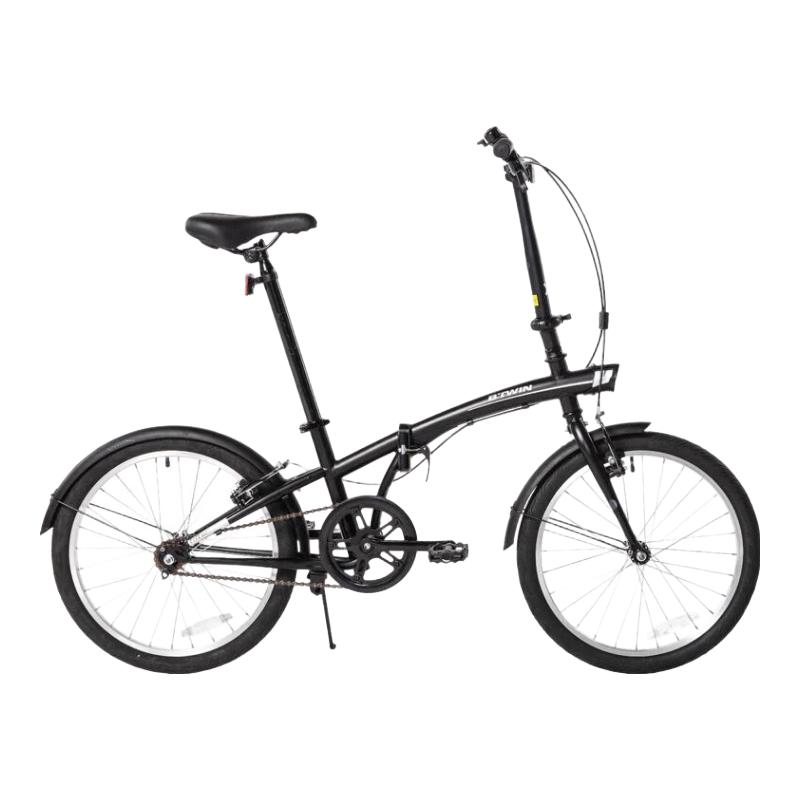 DECATHLON 迪卡侬 TILT 100 折叠自行车 8480236 黑色