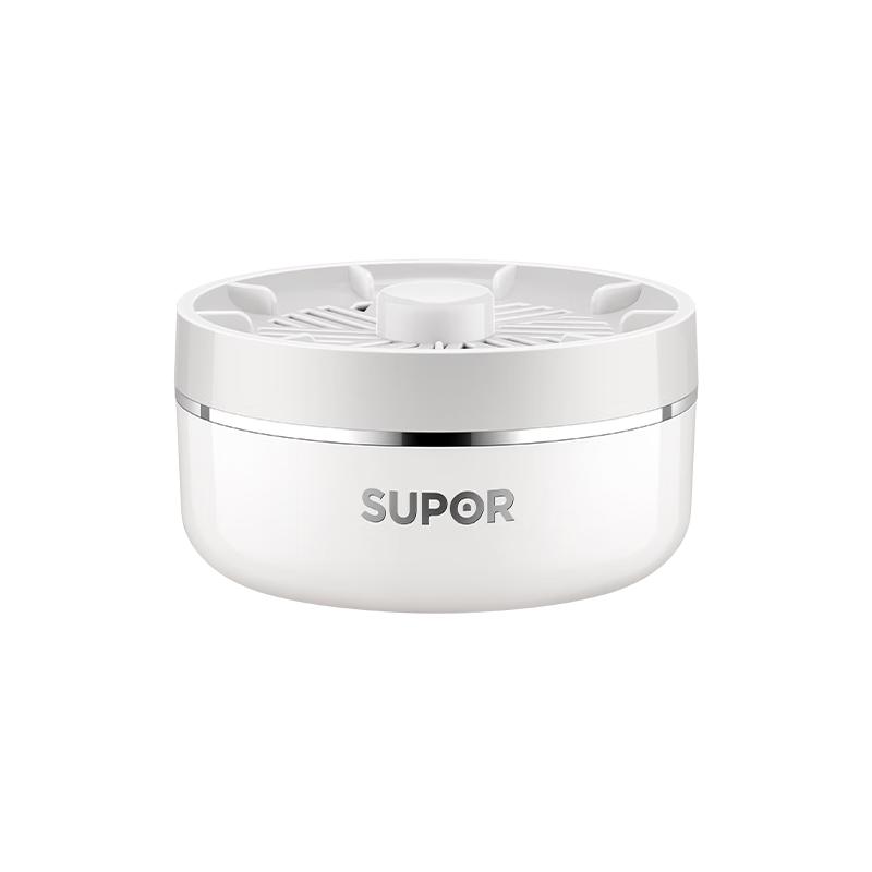 苏泊尔果蔬清洗机食材净化机水果蔬菜肉类清洗器洗菜机净化器小型超长续航GS10-A 分解农残+除色素+降解重金属+蓝光杀菌+99%净化