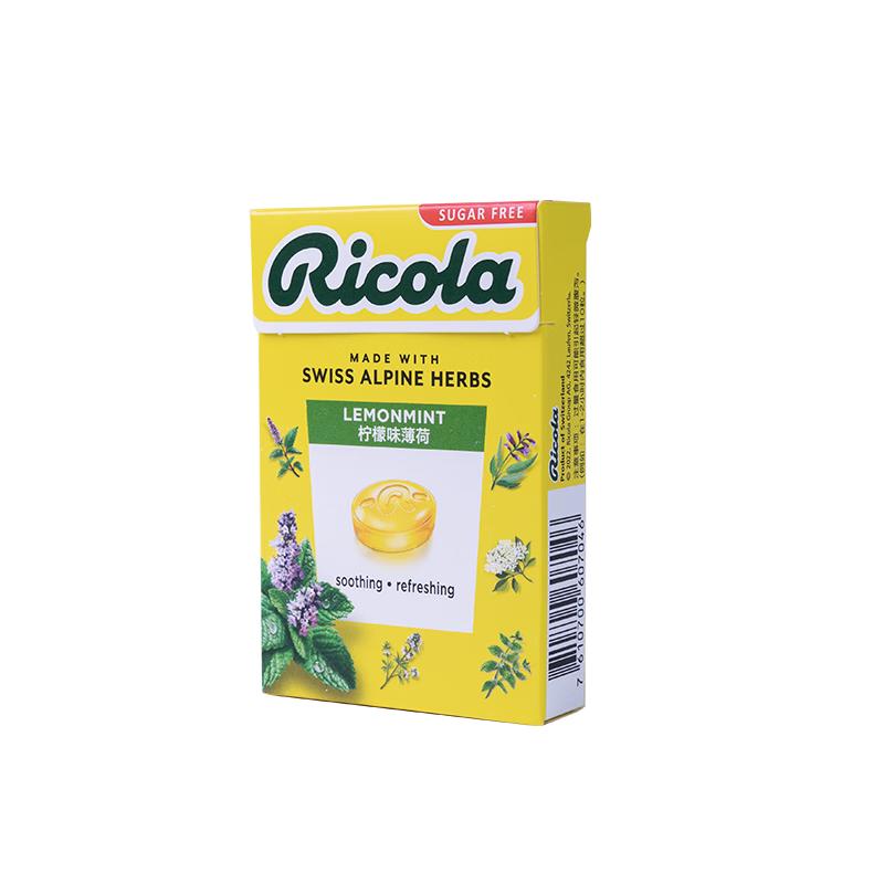 利口乐【车银优代言】柠檬薄荷口味无糖润喉糖27.5g