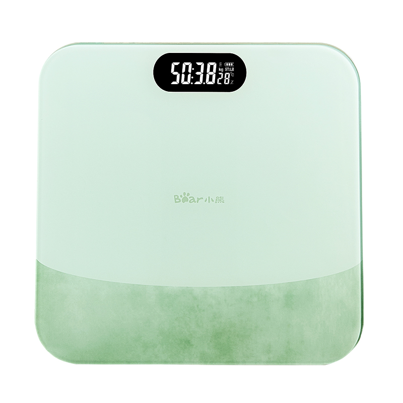 小熊体重秤家用精准电子秤智能减肥体脂秤充电婴儿称重称