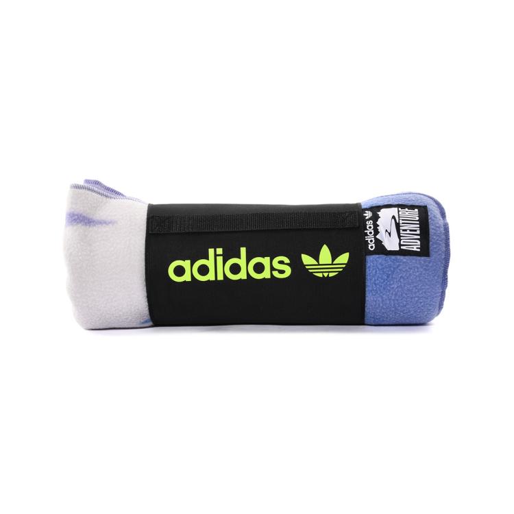adidas 阿迪达斯男女同款Adventure运动休闲保暖小毛毯