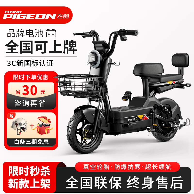  FLYING PIGEON/飞鸽 新国标 电动自行车