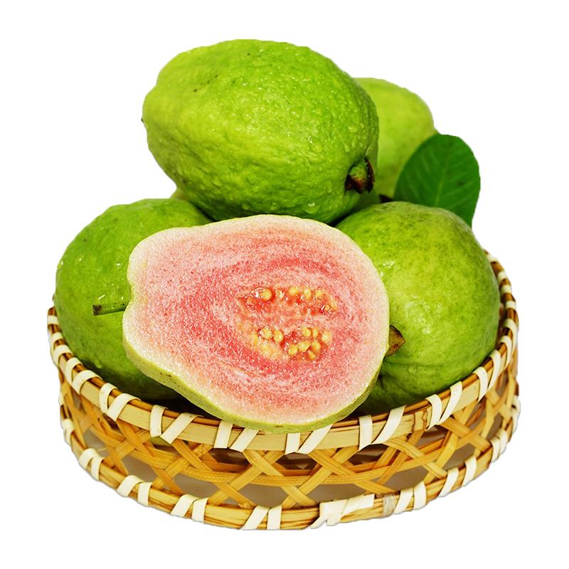 广西软糯红心芭乐5斤新鲜水果番石榴脆甜软糯胭脂红巴乐整箱0