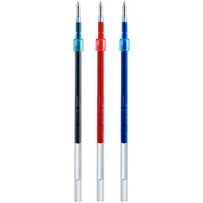 日本uni三菱圆珠笔中油笔芯油性原子笔芯圆珠笔芯SXR-5多色可选日本原装油性走珠笔替换芯0.7mm 0.38mm红色 1支装