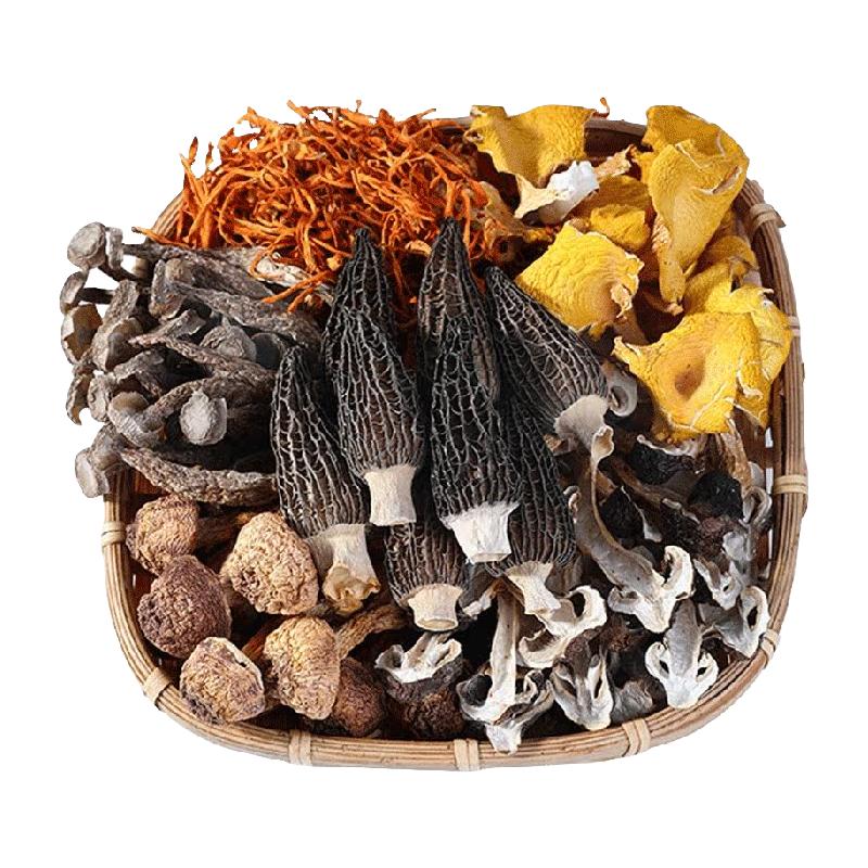 云南菌汤包七彩菌菇汤料包羊肚菌松茸干货蘑菇煲汤食材炖鸡汤菇类