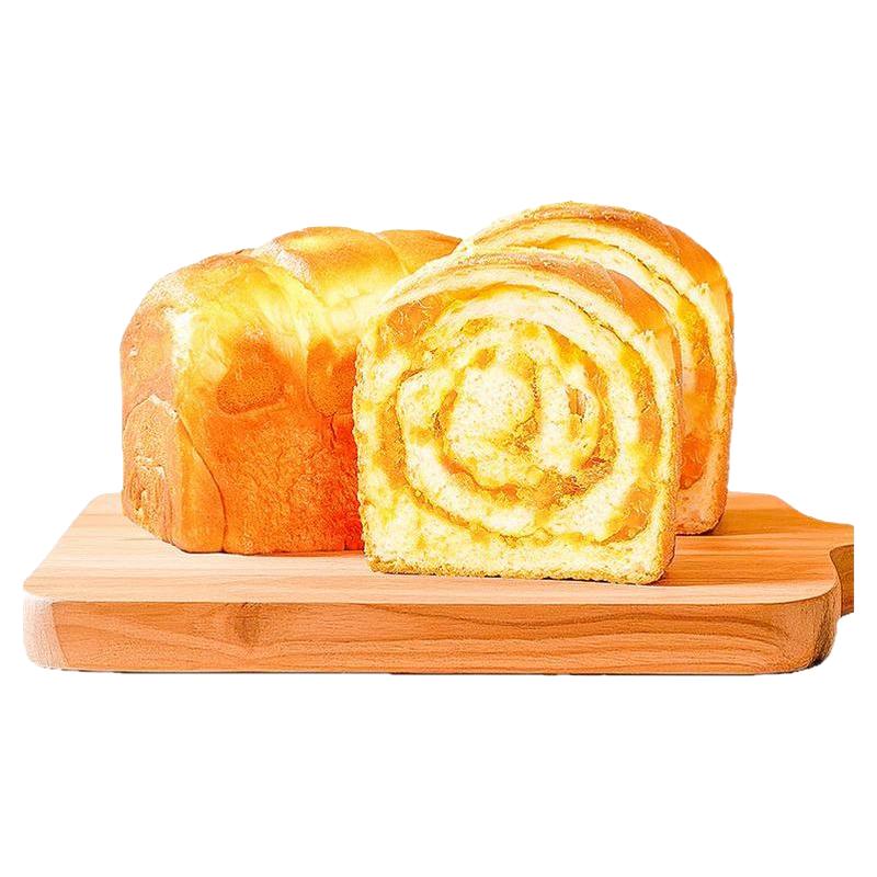 原麦时光咸蛋黄香松吐司手工面包早餐代餐零食下午茶点心