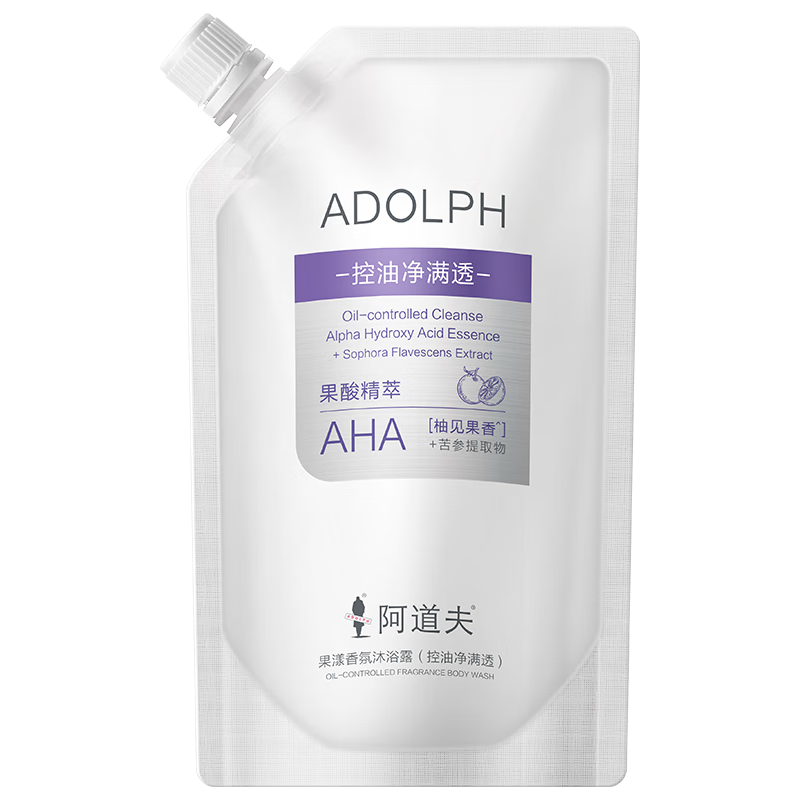  ADOLPH/阿道夫 控油舒爽 沐浴露  果漾香氛 200ml
