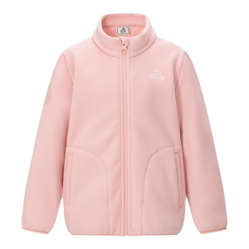 伯希和儿童抓绒衣摇粒绒外套女户外秋季保暖男童防风冲锋衣内胆