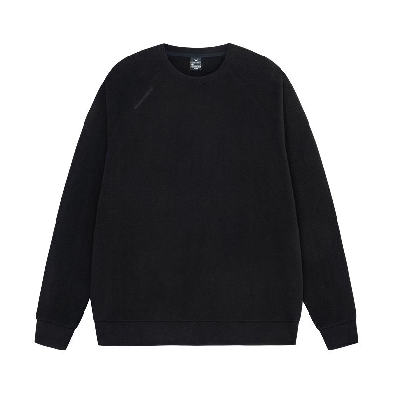 361度运动卫衣男秋季套头卫衣常规舒适圆领长袖上衣宽松外套