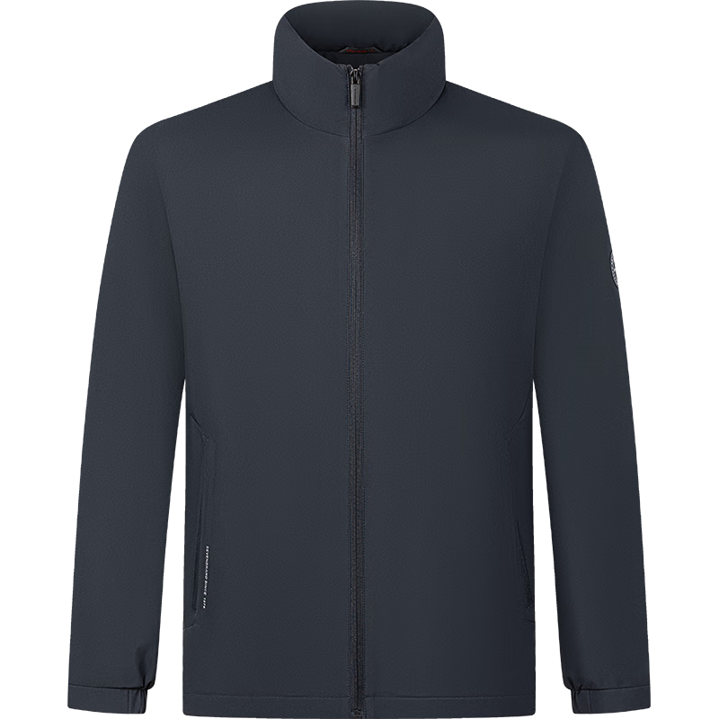 柒牌（SEVEN）【RDS责任羽绒认证】柒牌羽绒服短款男士秋冬25保暖外套男装 藏青 L