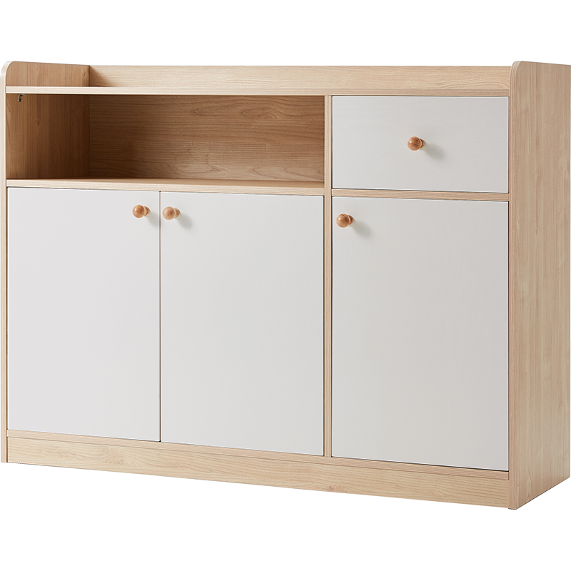 林氏家居 北欧简约家用客厅置物餐边柜储物矮柜酒柜边柜-快递