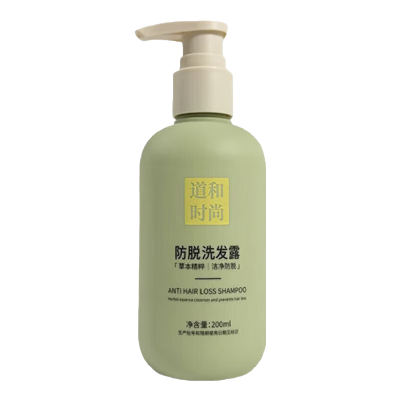 道和时尚【旗舰正品】道和小绿瓶防脱洗发水新一代植萃控油防脱养发护发洗 小绿瓶防脱洗发水200ml*1瓶装