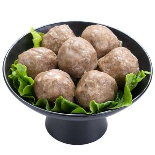 趣十八番 潮汕牛肉丸手打汕头牛筋丸年货生鲜牛丸烧烤丸子火锅食材丸料 牛肉丸2斤+牛筋丸2斤