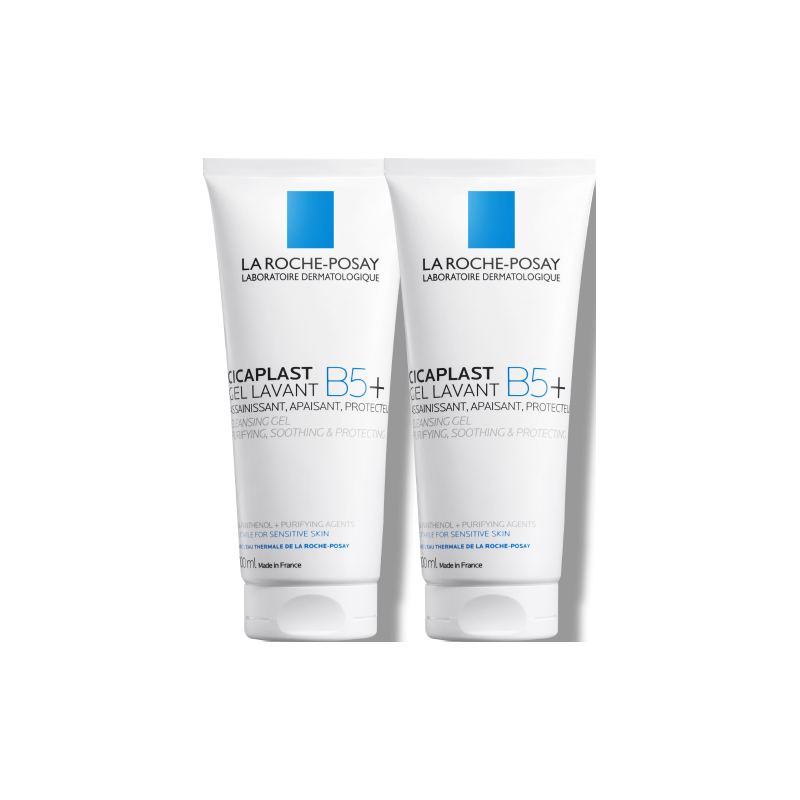 理肤泉B5洁面啫喱装温和洁面保湿修护洗面奶护肤品11.11抢先购