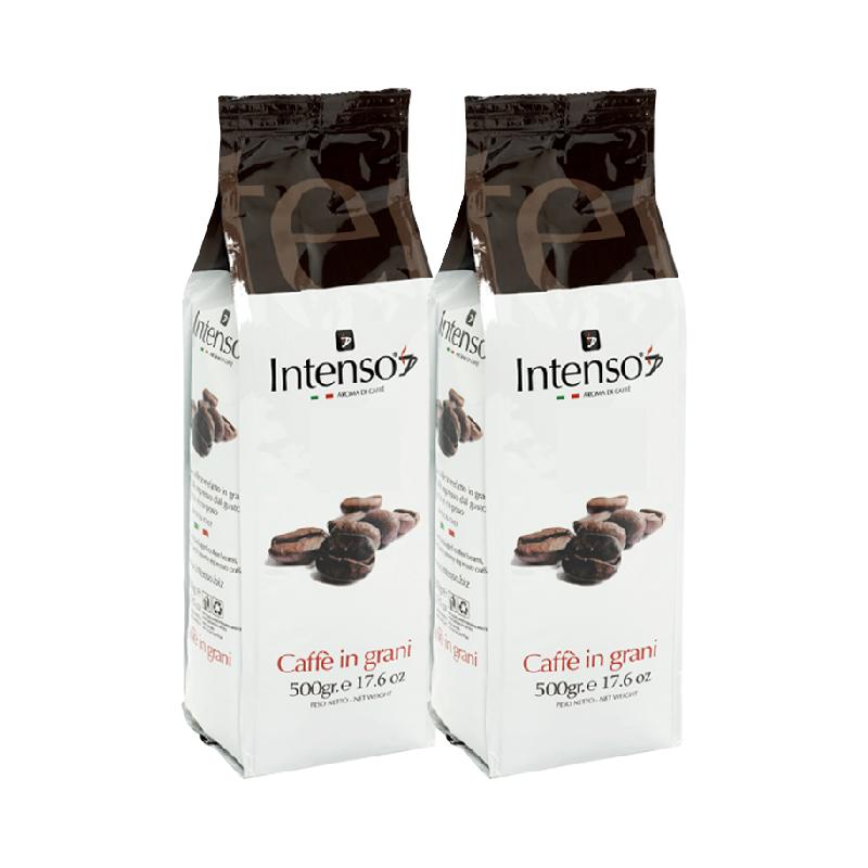  INTENSO意大利罗布斯塔咖啡豆中烘美式意式浓缩特浓