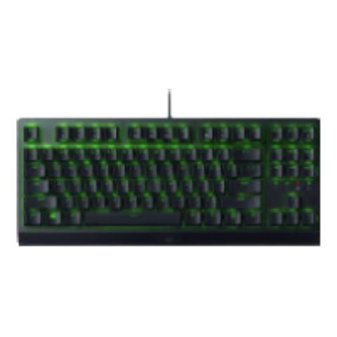 RAZER 雷蛇 X 竞技版 104键 有线机械键盘 黑色 雷蛇绿轴 RGB