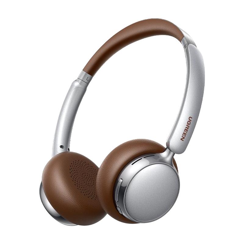 绿联Retro3复古头戴式耳机蓝牙无线主动降噪女生小头穿搭2025