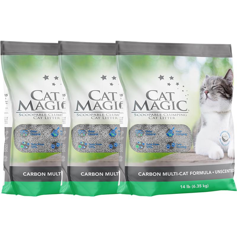 CAT MAGIC 喵洁客 膨润土猫砂 42磅