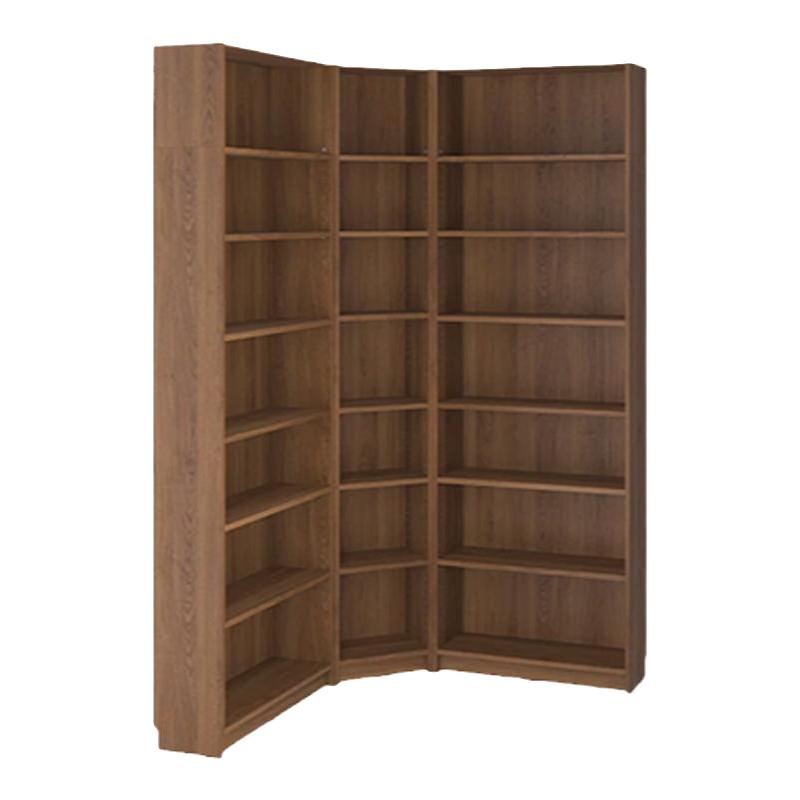 IKEA宜家BILLY毕利书柜转角组合带附件褐胡桃侘寂风中古风美式风