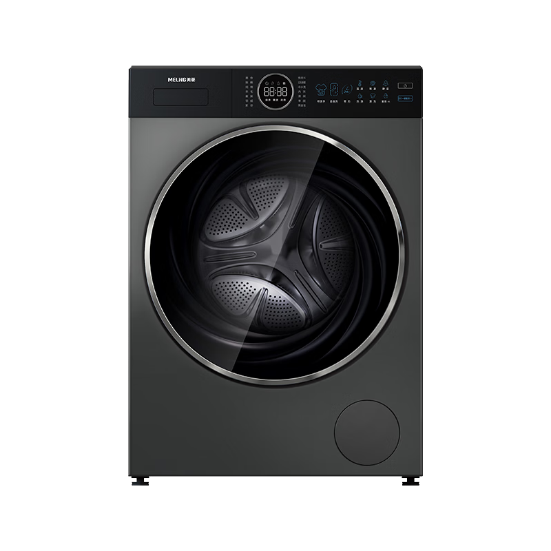 美菱【纯平全嵌】10公斤单洗滚筒洗衣机 506MM纯平全嵌 DD直驱 双联屏 S21AG100D【专】