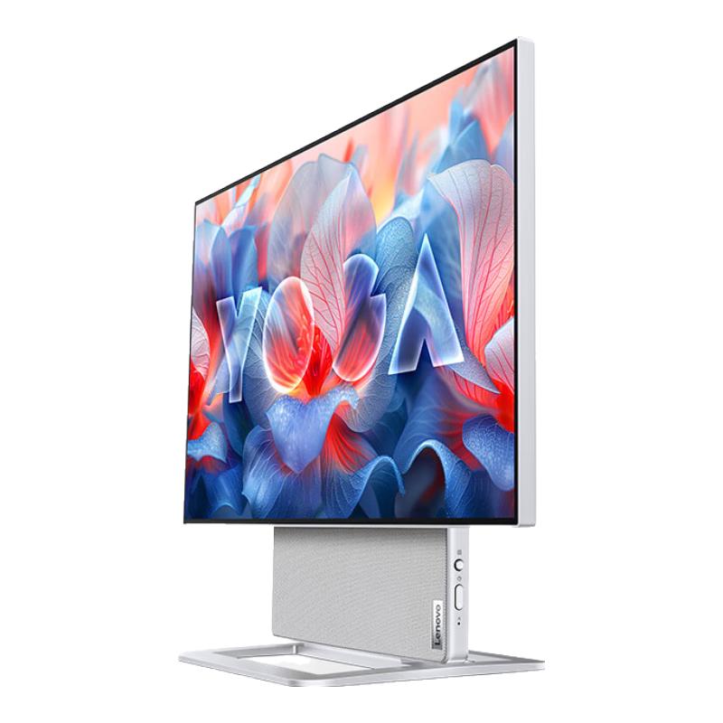 联想（Lenovo）YOGA 27 AI高能一体机电脑可旋转27英寸QHD屏（R7-8845H 32G LPDD5X 1TSSD）银色 【高能AI】R7-8845H 1T SSD