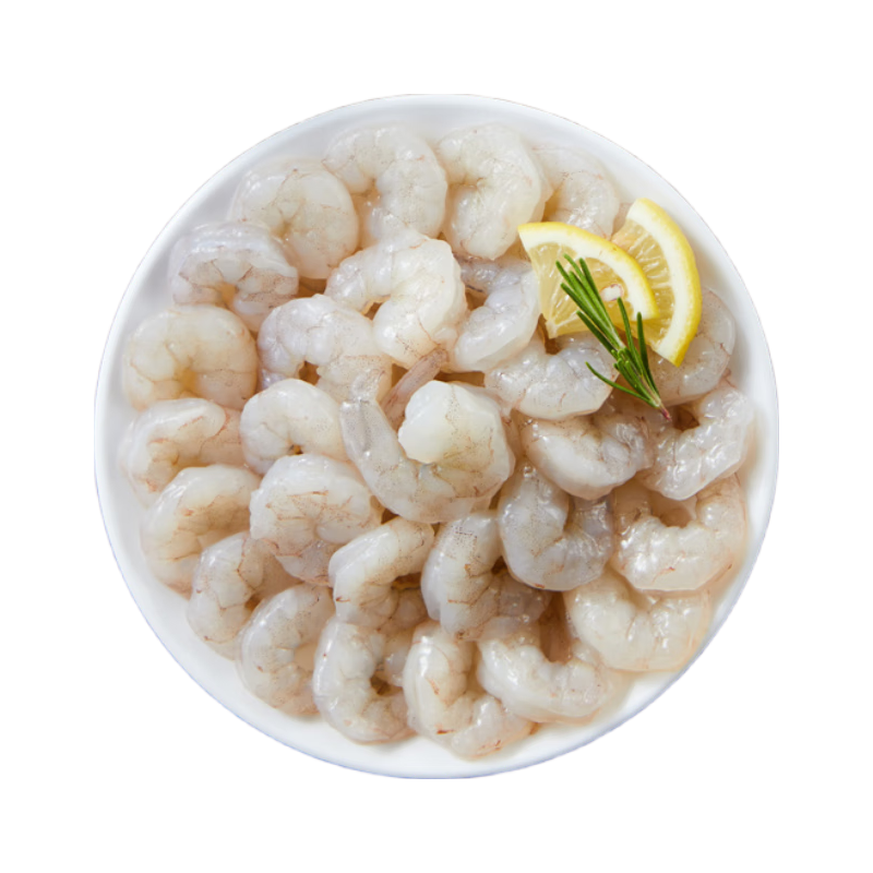 鲜京采无保水剂虾仁 净重2斤 156-198只  中秋聚餐 无保水虾仁 1kg(净重)