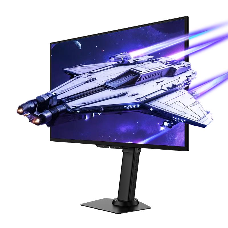 泰坦军团26.5英寸 原厂QD-OLED屏 2K 原生240Hz 专业电竞调校 FPS角度调节 10bit 防烧屏技术 显示器G2785S