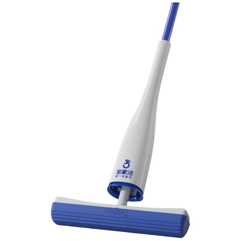 宝家洁胶棉拖把32cm2棉头欧科棉拖把家用一拖净免手洗2025 【新一代欧科棉】免手洗拖把