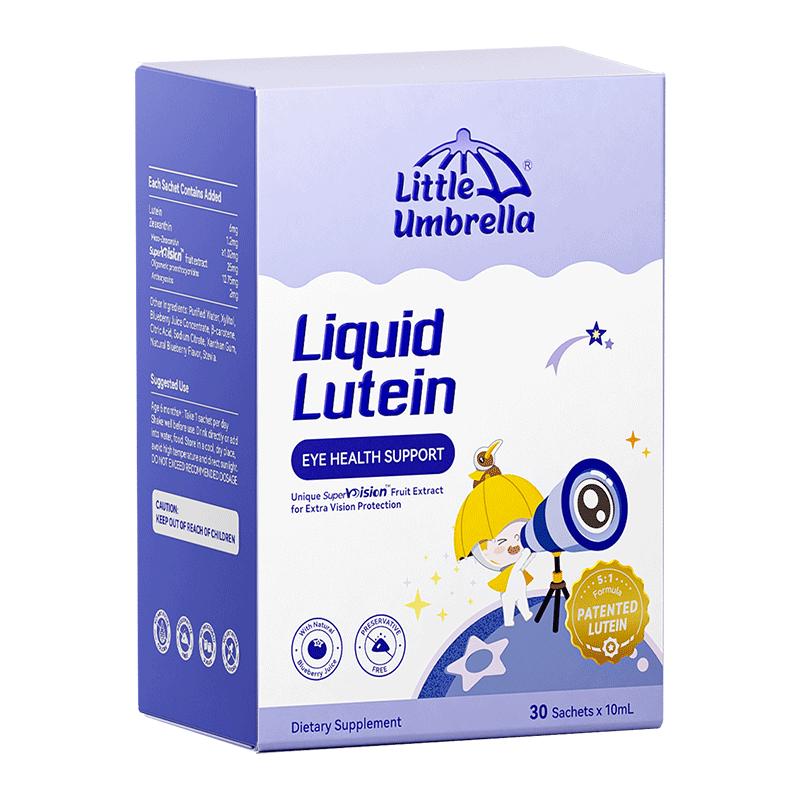 LITTLEUMBRELLA小小雨伞液体叶黄素青少年儿童叶黄素6mg 30条/盒