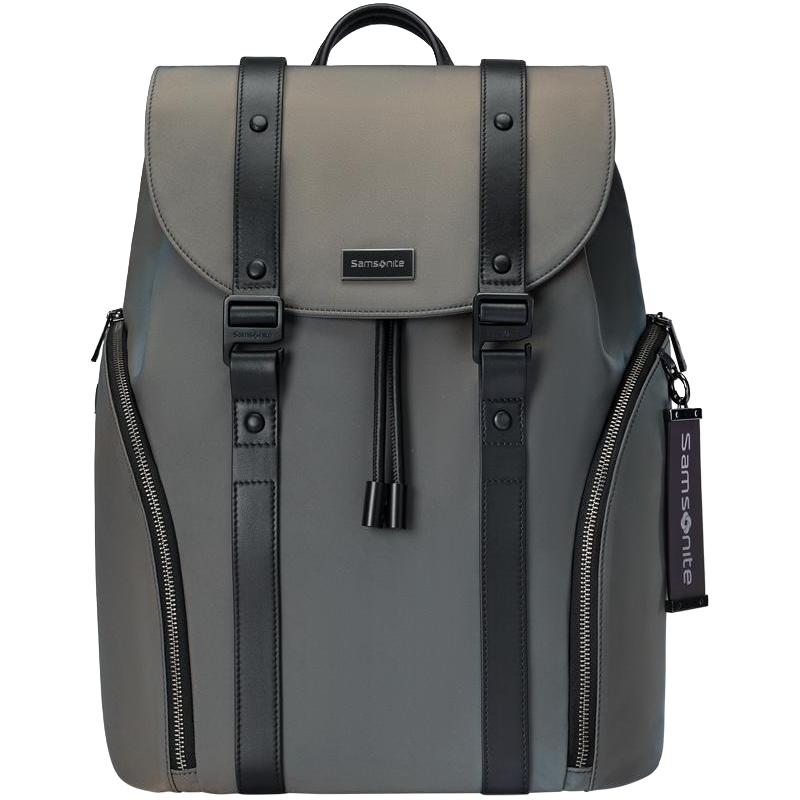 Samsonite新秀丽双肩包休闲通勤大容量轻便旅行背包男士电脑包