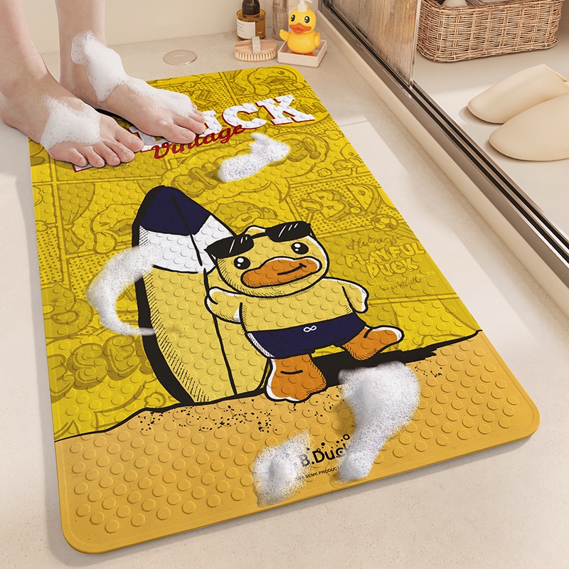 大江IP款浴室防滑垫儿童洗澡垫卫浴卫生间家用淋浴间防摔脚垫