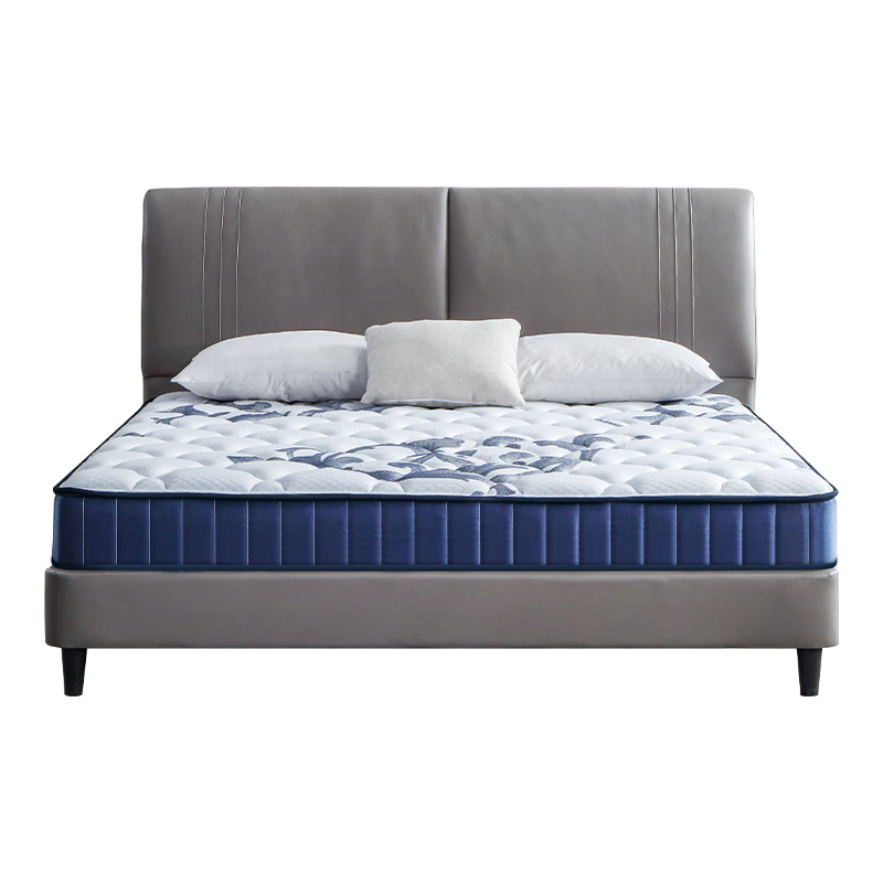 雅兰（AIRLAND）天然乳胶床垫 精钢护脊弹簧床垫 绽蘭15 1.2*1.9米 软硬适中 15cm厚