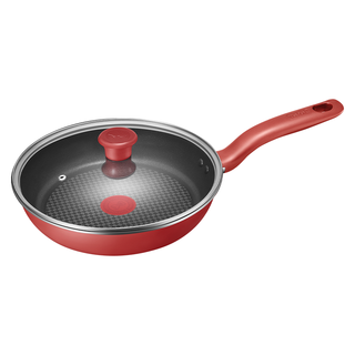 特福（Tefal）不粘锅平底锅煎锅健康早餐煎锅牛排煎锅家用红心钛元素涂层炒锅 红心感温（钛元素不粘锅） 2