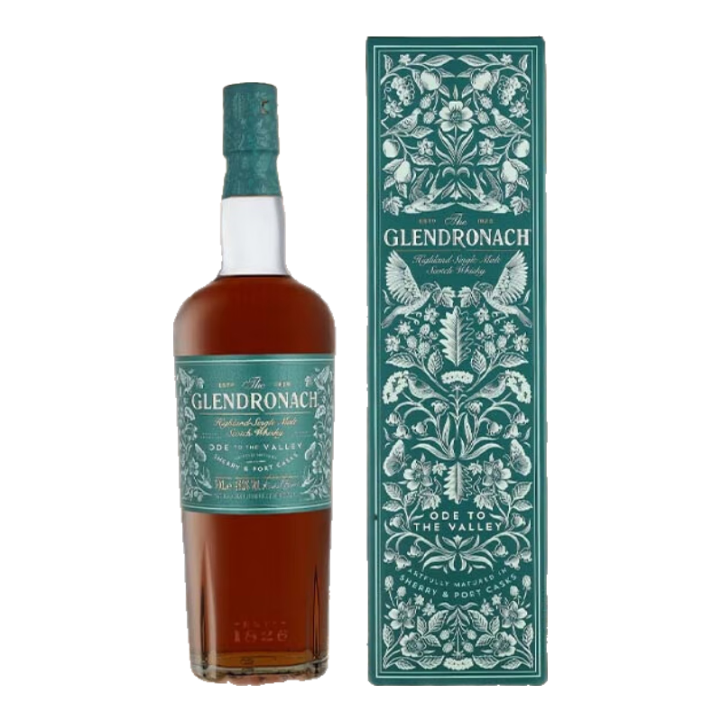 格兰多纳（GLENDRONACH） 奉献山谷 雪莉桶 波特桶