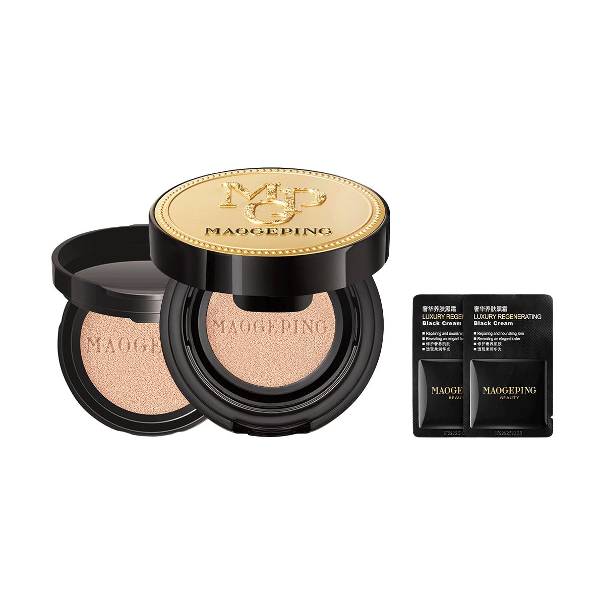 毛戈平 鱼子酱气垫粉底液持久轻薄遮瑕不易脱妆养肤防晒