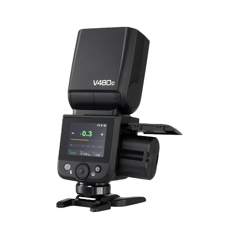 神牛V480 相机闪光灯 迷你机顶热靴闪光灯 适用佳能索尼尼康富士 TTL自动测光 高速同步 摄影款