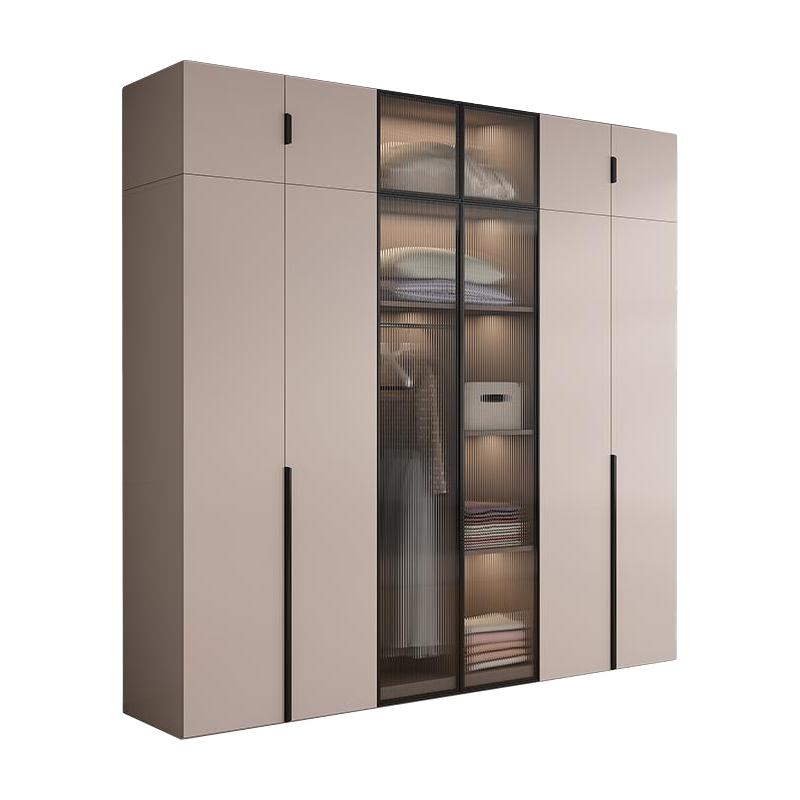 衣柜家用卧室全实木简易组装新款柜子爆款出租房用儿童定制大衣橱