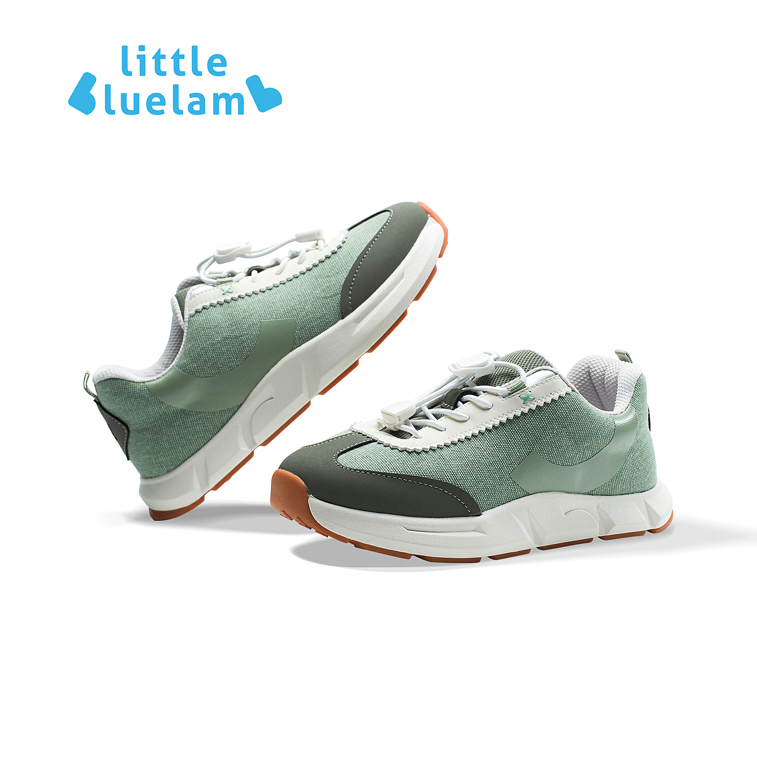 小蓝羊2025秋季儿童防滑运动鞋男女童户外休闲登山鞋德训 26码