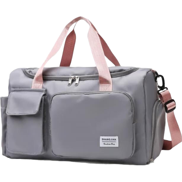 乐活旅行旅行包大容量手提行李包男出差运动背包男士便携旅行袋单肩包