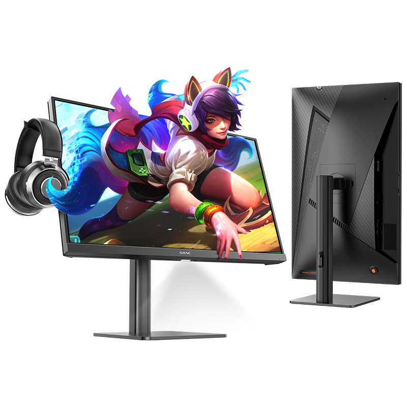 SANC盛色23.8英寸2K超频260Hz FastIPS显示器1ms 硬件低蓝光 耳机挂架小夜灯 升降支架电竞电脑屏幕G3Q