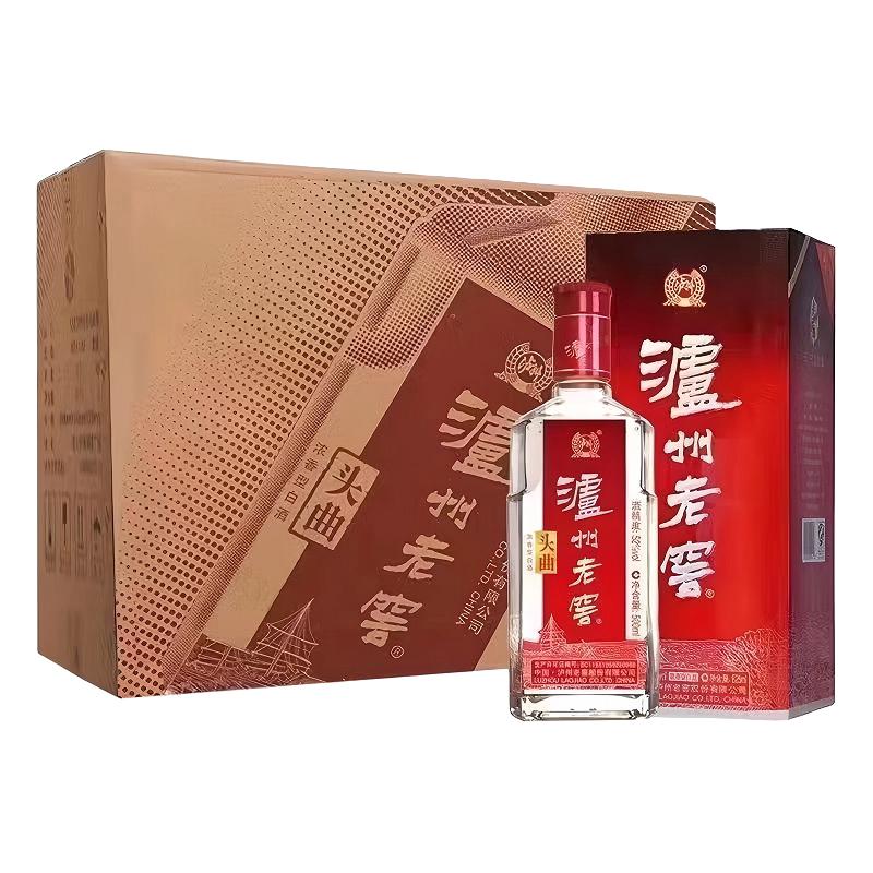 泸州老窖头曲 2015版 浓香型白酒 52度500ml×6瓶