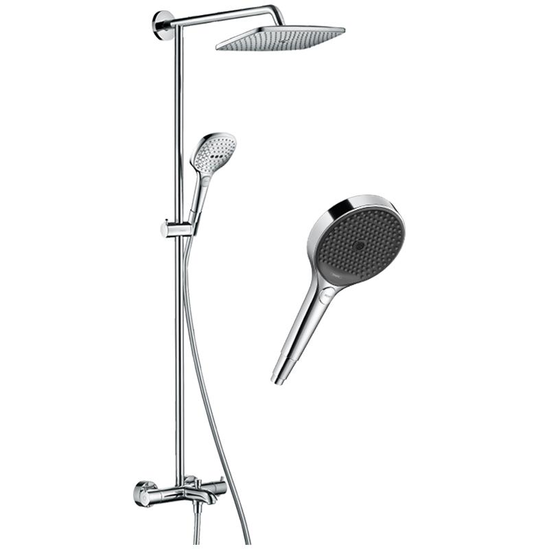 双飞雨240恒温花洒大顶喷浴缸龙头套装升级境雨镀铬手持26777007